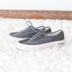 Seavees by J.Crew wool gray sneakers size 6